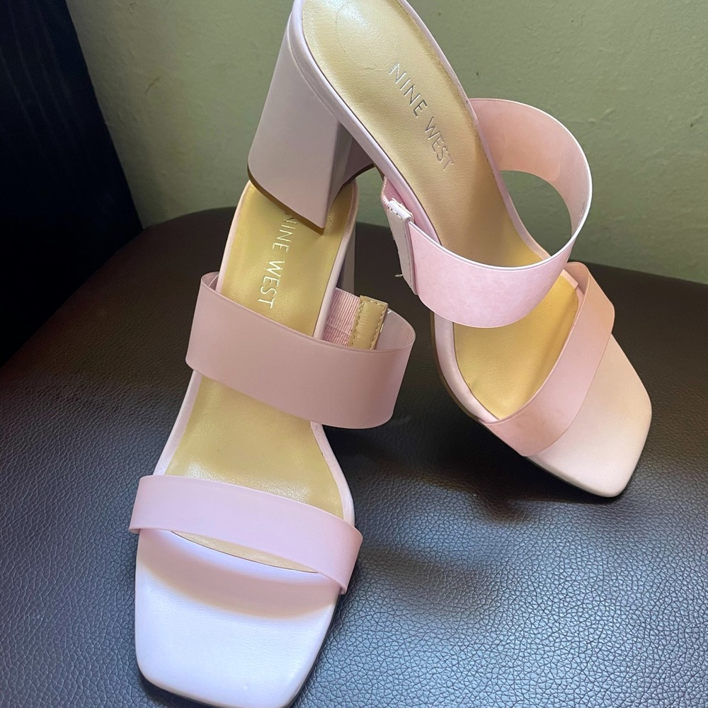 Nine West Light Pink GATI3-M Heels